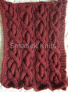 smariek knits: Sihnon Cable Scarf Pattern